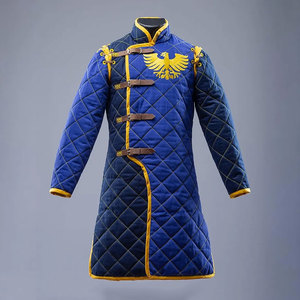 Veste matelassée médiévale Gambeson pour LARP, HEMA, Cosplay, en coton personnalisé, unisexe, fournitures d'usine - Product Image 1