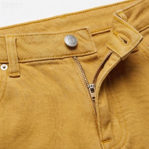 Jupe crayon mini en jean taille haute pour femme, couleur unie, style décontracté avec poches, coupe ajustée, toutes saisons - Product Image 4