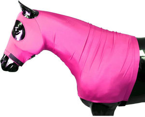 Couvre-mâchoire et poitrail en polyester léger de qualité supérieure, trois saisons, avec fermeture éclair, multicolores, pour l'équitation et les courses de chevaux - Product Image 3