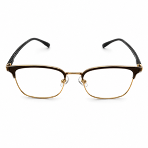 Montures de lunettes photochromiques UV420 carrées semi-cerclées en plastique léger, tendance, prêtes pour la prescription, approvisionnement B2B - Product Image 3