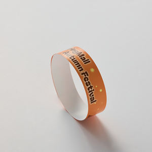 [AnyWristband] Pulsera Premium Dorada Brillante para Eventos, Acceso VIP, Resistente al Agua, Pulsera Yupo con Brillo Dorado, 25 mm (1\") - Product Image 4