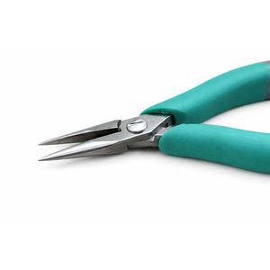 Precision <b>Needle</b> Nose Pliers Stainless Steel Ultra-Smooth Rounded Jaws ESD-Safe Anti-Magnetic Lightweight DIY Micro - Product Image 2