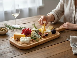 เขียงไม้ดีไซน์สวยสำหรับโต๊ะอาหาร - Product Image 2