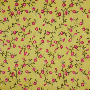 Tissu en Chiffon Brodé Malty Dobby 100% Polyester Respirant Écologique pour Mariage, Couleurs Personnalisées, Fournisseur Textile Export - Product Image 6