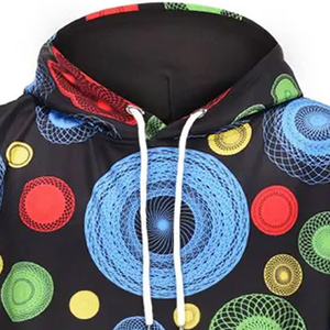 Sweat-shirts à capuche en polyester de haute qualité pour enfants et adultes, tailles US, vierges pour sublimation, effet décoloré - Product Image 2