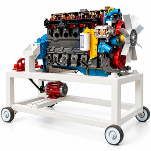 Modelo de Sección de Motor Diésel de Laboratorio para Entrenamiento Práctico |   Equipo de Prueba de Ingeniería Mecánica de 6 Cilindros y 4 Tiempos - Product Image 2