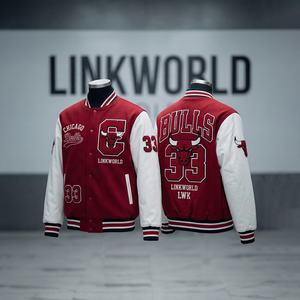 Veste bomber en laine décontractée pour homme de haute qualité, style universitaire, avec doublure en soie, design personnalisé de veste de baseball Letterman, vente en gros - Product Image 1