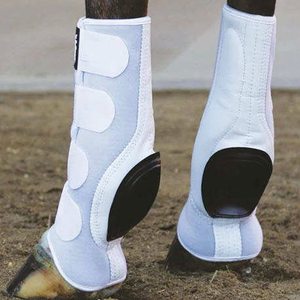 Protège-jambes équestres en tissu Oxford pour chevaux, légers, durables, personnalisables, en maille élastique pour l'extérieur - Product Image 5