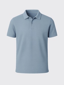 Polo de golf de secado rápido para hombre, con logotipo personalizado impreso, de tejido de punto, liso, para sublimación, en blanco, para elecciones - Product Image 4