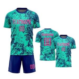 Sportswear Clothing Football Team Training Soccer Jersey Football Shirts Latest Design Printed Soccer Clothing Uniform Set - Product Image 2