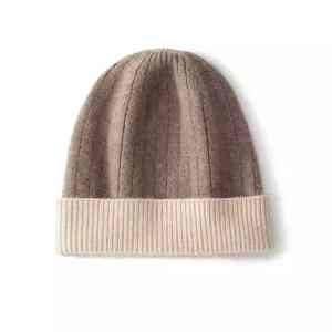 Bonnet tricoté en acrylique rayé avec strass, effet délavé, fabrication pakistanaise, collection hiver 2026, idéal pour l'extérieur et le quotidien – Nouveauté très prisée - Product Image 6