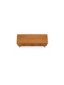 Aparador de Madera Maciza Estético con Almacenamiento Moderno que Ahorra Espacio, 2 Cajones y Armarios Espaciosos para Sala de Estar, Esenciales para Apartamentos - Product Image 3