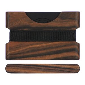 Wood Business Card Stand <b>Creative</b> Home Office Pad Holder for Restaurant Check Presentation Card Holder - Product Image 2