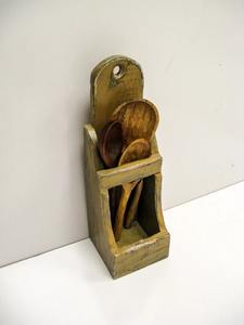 Cucharas de Madera Talladas a Mano, Mini Cucharas de Servir con Diseño Original, Utensilios Rústicos Hechos a Mano y Idea de Regalo Única - Product Image 3