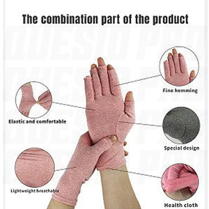 Gants de fitness respirants à demi-doigts, antidérapants, pour la musculation, le yoga, la musculation, le cyclisme, l'entraînement sportif, légers - Product Image 2