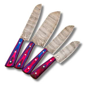 Kitchen <b>Knife</b> <b>Set</b> Stainless Steel Professional Chef <b>Knife</b> <b>Set</b> with <b>Sharp</b> Blade and Wooden Handle - Product Image 1