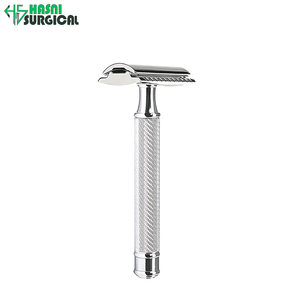 HASNI SURGICAL Juego de instrumentos manuales de afeitado con doble filo clásico tradicional para hombre - Product Image 3