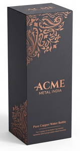 Botella de Cobre de Diseño Premium con Patrón Oriental, Impresión Personalizada Única, Ideal para Regalos Personalizados, Viajes, Hogar, Gimnasio, Senderismo - Product Image 5