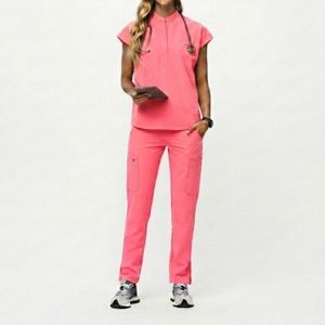 Custom Nurse <b>Scrubs</b> <b>Set</b> Breathable Medical Uniform Comfortable Hospital Workwear OEM Contract Supply Nurse <b>Scrubs</b> <b>Set</b> - Product Image 6