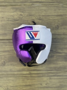 Professional High-quality Purple Leather Lace-Up Full Finger Boxing Gloves 16 oz Training Martial Arts Adjustable <b>Wrist</b> <b>Strap</b> - Product Image 6