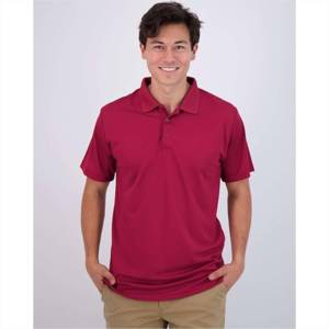 เสื้อโปโลผู้ชายแขนสั้นสีฟ้าอ่อน ทรงปกติ สีพื้น สไตล์ลำลอง - Product Image 6