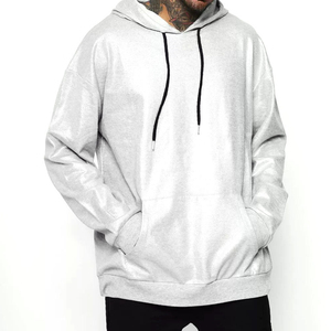 Sweat à capuche surdimensionné en polaire chaud d'hiver avec logo personnalisé, de bonne qualité, meilleur design, sweats à capuche surdimensionnés pour hommes en vente en ligne - Product Image 4