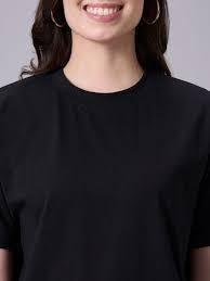 Camiseta de Manga Corta con Cuello Redondo, Transpirable y Antiarrugas para Mujer, con Logotipo Personalizado, Tejido de Mezcla de Algodón Ecológico, Antipilling y de Secado Rápido - Product Image 2