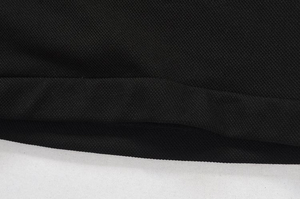 เสื้อโปโลแขนสั้นสีน้ำเงินกรมท่าสำหรับผู้ชาย ทรงปกติ สวมใส่สบาย สีพื้น ผ้าทอ - Product Image 6