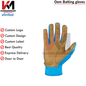 Guantes de Bateo de Béisbol Personalizados de Fábrica, Cuero de Piel de Oveja, Equipo de Bateo de Grado Profesional, Fabricante Mayorista OEM - Product Image 6