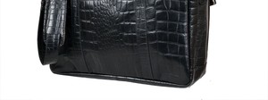 Sac Messager pour Ordinateur Portable en Cuir Véritable Motif Crocodile Premium 2026 pour Hommes, Imperméable avec Fermeture Éclair, Idéal pour les Affaires - Product Image 5