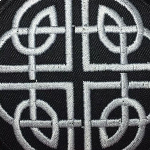 Canvas Fabric <b>Machine</b> Embroidery <b>Badges</b> Customized Colors High Quality Washable Custom Logo Sport Logos 2026 Top Trending - Product Image 6