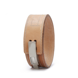 Ceintures de musculation OEM en cuir de vachette respirantes, antidérapantes, durables et confortables pour la force athlétique et la musculation - Product Image 2