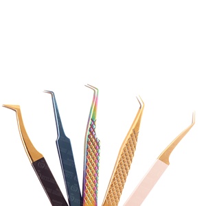 ปลายแหลมไฟเบอร์ที่จับได้เรียบเนียนช่วยให้มั่นใจได้ถึงการควบคุมที่สมบูรณ์แบบเหมาะสำหรับการเก็บที่มีน้ำหนักเบาเป็นพิเศษต่อขนตา0.03มม. ถึง0.07มม. - Product Image 3