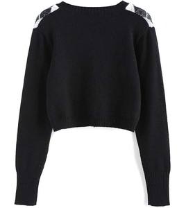 Suéter de Punto de Alta Densidad para Mujer - Jersey de Invierno Antipilling - Jersey Femenino Duradero y Suave de Color Sólido - Product Image 2