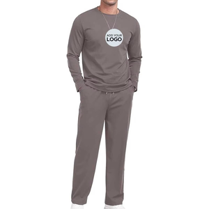 Conjunto Deportivo Personalizado con Logotipo OEM, Traje Deportivo Liso para Hombre, Traje de Entrenamiento, Fitness, Deportes, Conjunto de 2 Piezas, Traje Deportivo para Hombre para la Temporada de Invierno - Product Image 3