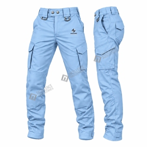 Men <b>Stretch</b> Tactical Trousers Lightweight <b>Cargo</b> Pants Quick Dry Outdoor Training Hiking Workwear Utility Long Pants - Product Image 5