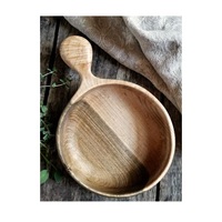 Plateau de petit-déjeuner en bois fait main, planche de service pour crêpes, gaufres, toasts, pâtisseries, fruits et friandises du matin