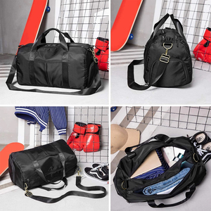 New Style Waterproof Fitness Kit <b>Bags</b> <b>Multi</b> Pockets Removeable Shoulder Striped Gym Accessories Holding <b>Bags</b> - Product Image 6