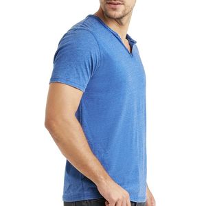 เสื้อยืดผู้ชายลายกราฟิกสไตล์วินเทจทรงโอเวอร์ไซส์ผ้าฝ้าย ล้างสีแบบแอซิดวอช สตรีทแวร์ รับทำโลโก้ตามสั่ง ขายส่ง OEM - Product Image 3