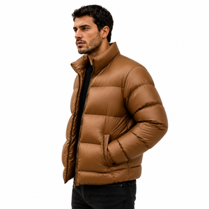 RELEVO INDUSTRIES Lightweight <b>Packable</b> Hooded Puffer <b>Jacket</b> for Men-Waterproof Windproof Quick Dry Zipper Closure Spring Season - Product Image 3