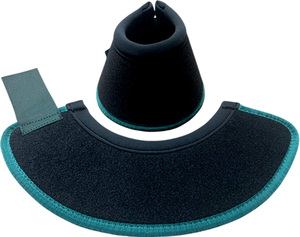 HM GLOBAL Premium - Bota de Montar a Caballo Ergonómica, Diseño Antideslizante, Acolchado de Neopreno, Color Negro Mate con Ribete Verde Azulado, Ligera - Product Image 2
