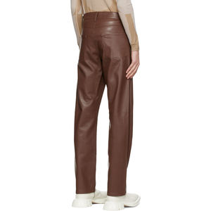 Pantalones de Moda de Alta Calidad en Cuero Genuino para Hombre, Pantalones de Piel de Oveja de Color Sólido, Nuevo Estilo - Product Image 3