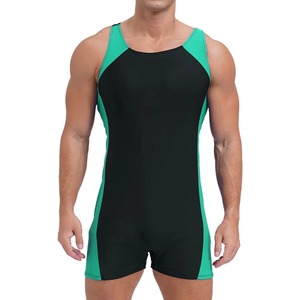 Combinaison de lutte personnalisée pour hommes, combinaison de compression flexible, une pièce, vêtements de musculation, vêtements de sport - Product Image 5
