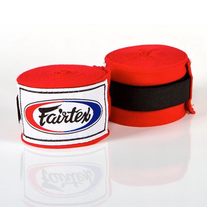 Bandes de poignet élastiques de style Fairtex pour la boxe, le kickboxing, la MMA, la protection des poignets et l'entraînement au sac de frappe. - Product Image 3