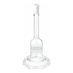 Frasco volumétrico micro de vidrio borosilicato Corning para PYREX Clase A de 50 ml con base hexagonal - Product Image 2