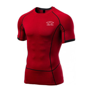 Fitness Wear Breathable <b>Men</b> <b>Compression</b> <b>Shirts</b> Hot Sale Light Weight <b>Men</b> <b>Compression</b> <b>Shirts</b> - Product Image 1