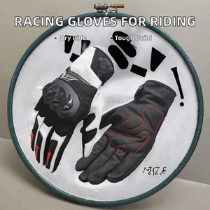 Gants de cyclisme tout-terrain personnalisés à doigts complets pour VTT, moto cross, course et sport - Product Image 2