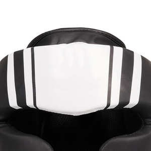 Latest Design 2026 Wholesale Leather Boxing Adjustable <b>Head</b> Guard Customizable OEM Service Kick Boxing <b>Training</b> - Product Image 6