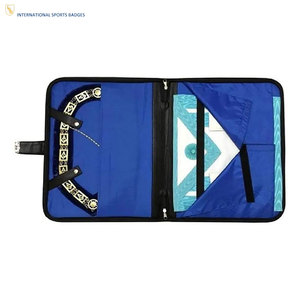 Custom Design Leather <b>Masonic</b> Regalia Soft <b>Case</b> High Quality Eco-Friendly Durable Unisex for Safe Storage Easy Transportation - Product Image 4