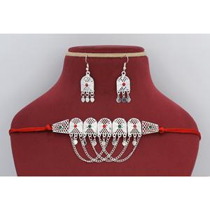 Martasha diseñador islámico Ramadán especial plateado UAE joyería especial Dubai joyería collar pendiente conjunto Joyería Árabe - Product Image 3